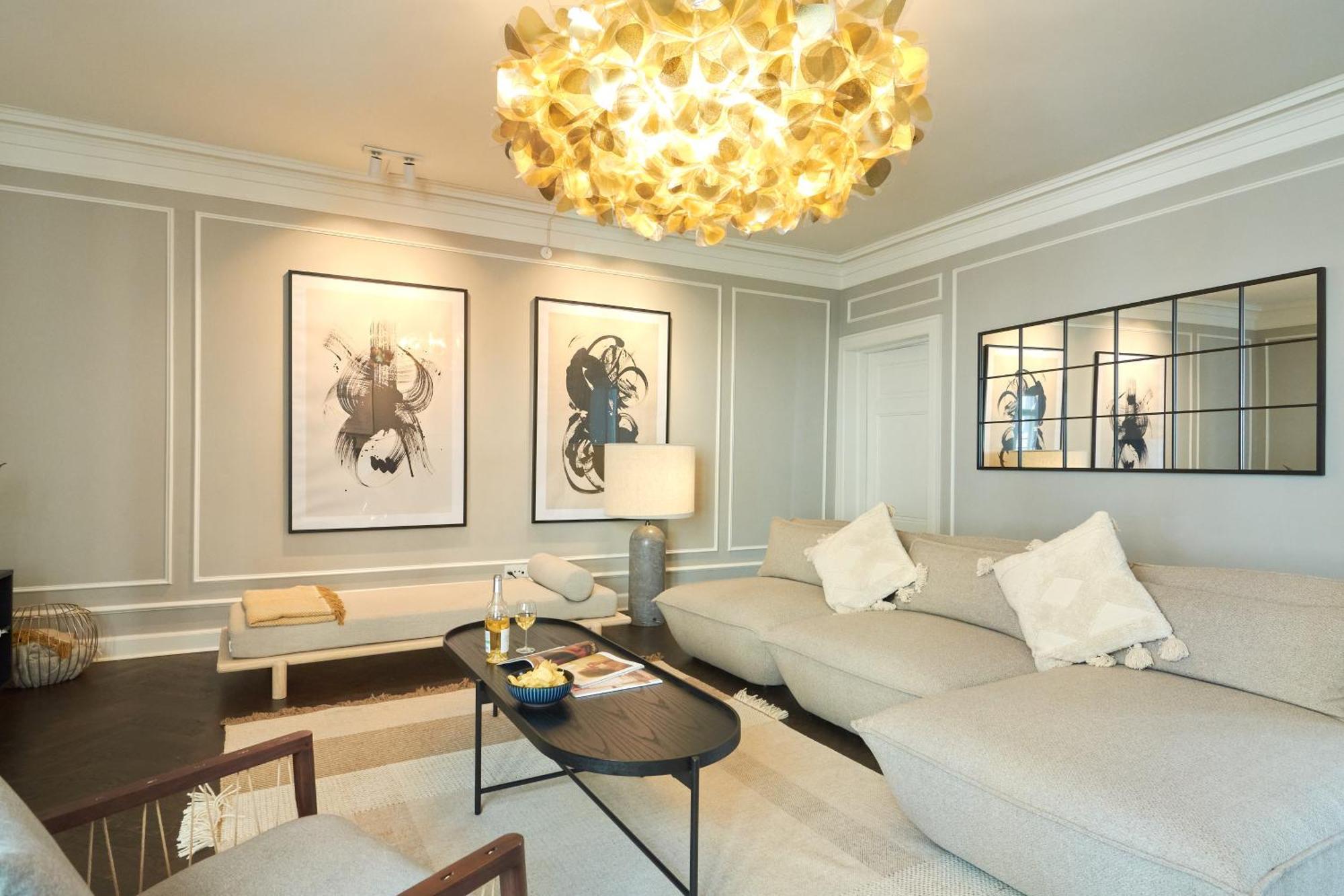 Stylish Spacious Apartment W 3Br In Copenhagen City Экстерьер фото